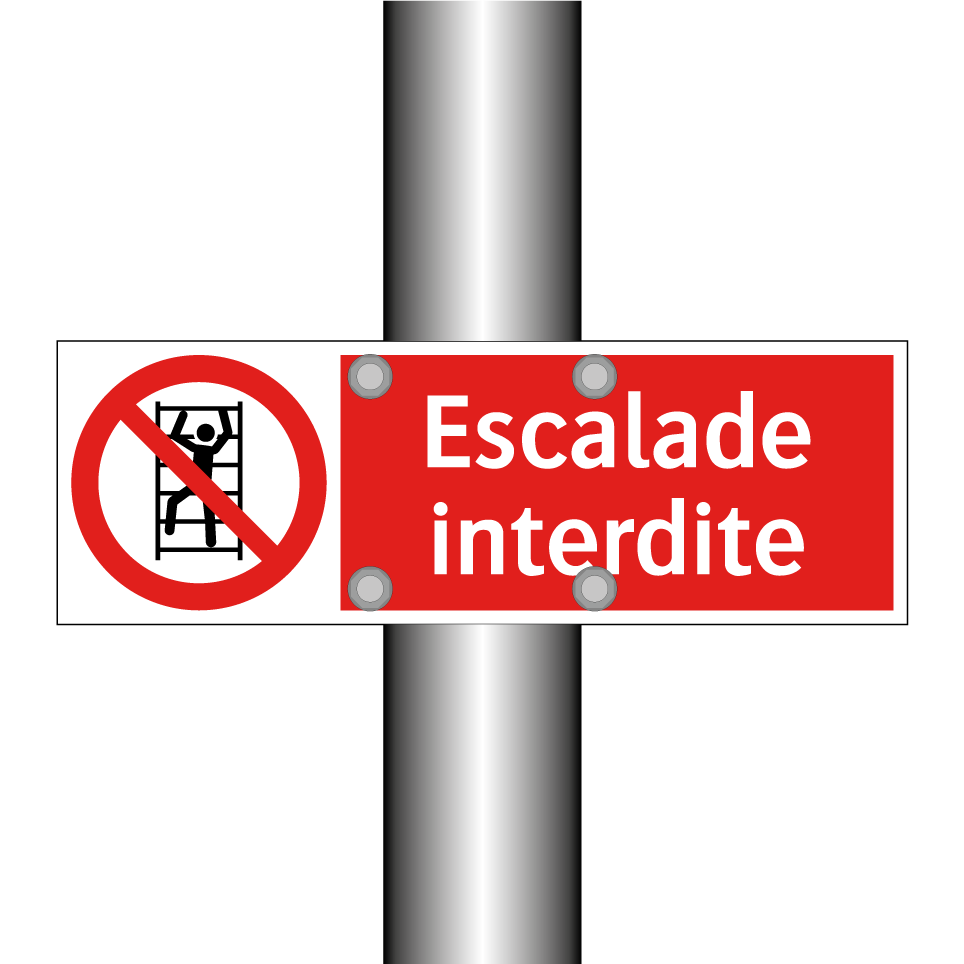 Escalade interdite