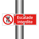 Escalade interdite