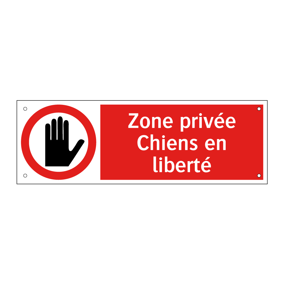 Zone privée Chiens en liberté
