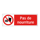 Pas de nourriture
