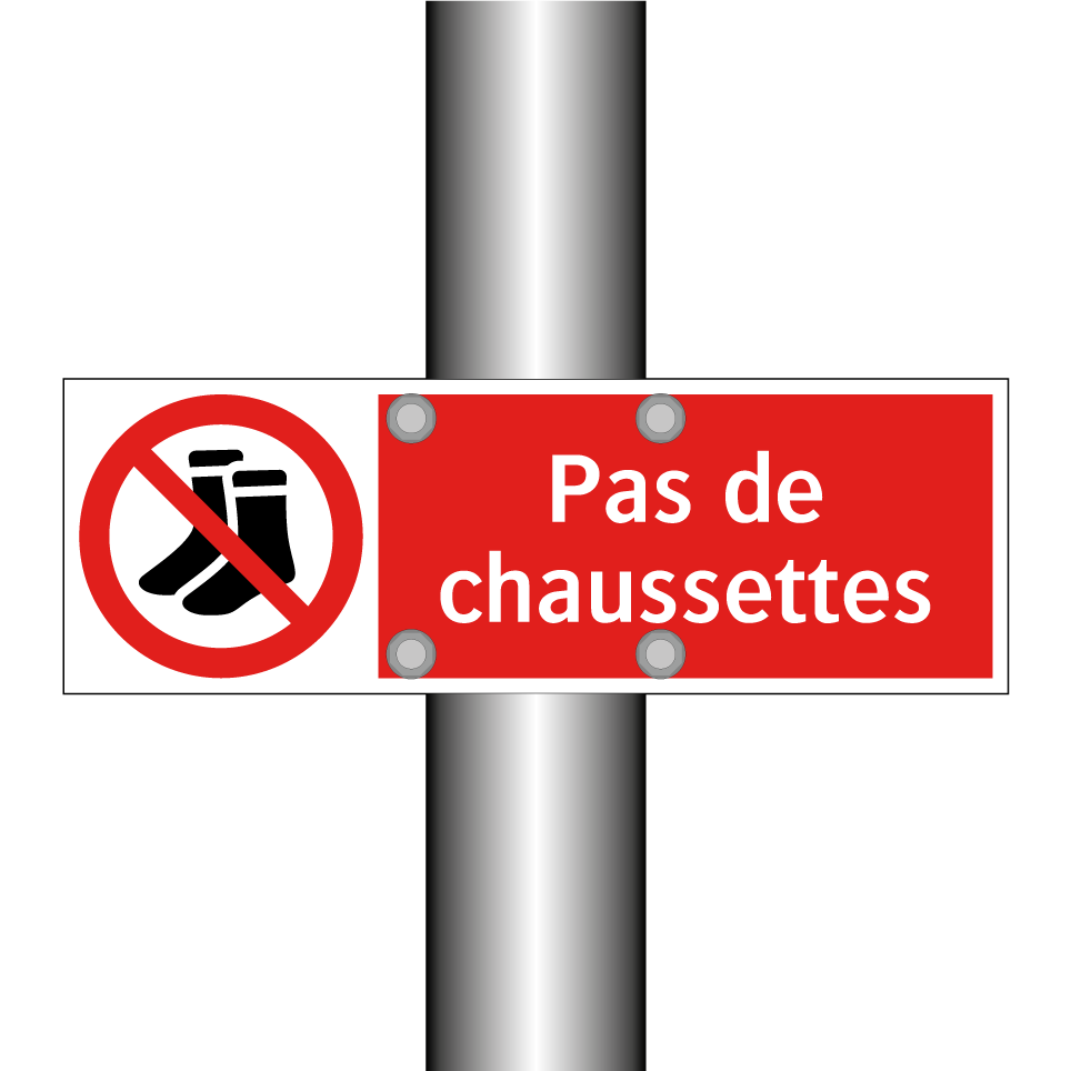 Pas de chaussettes