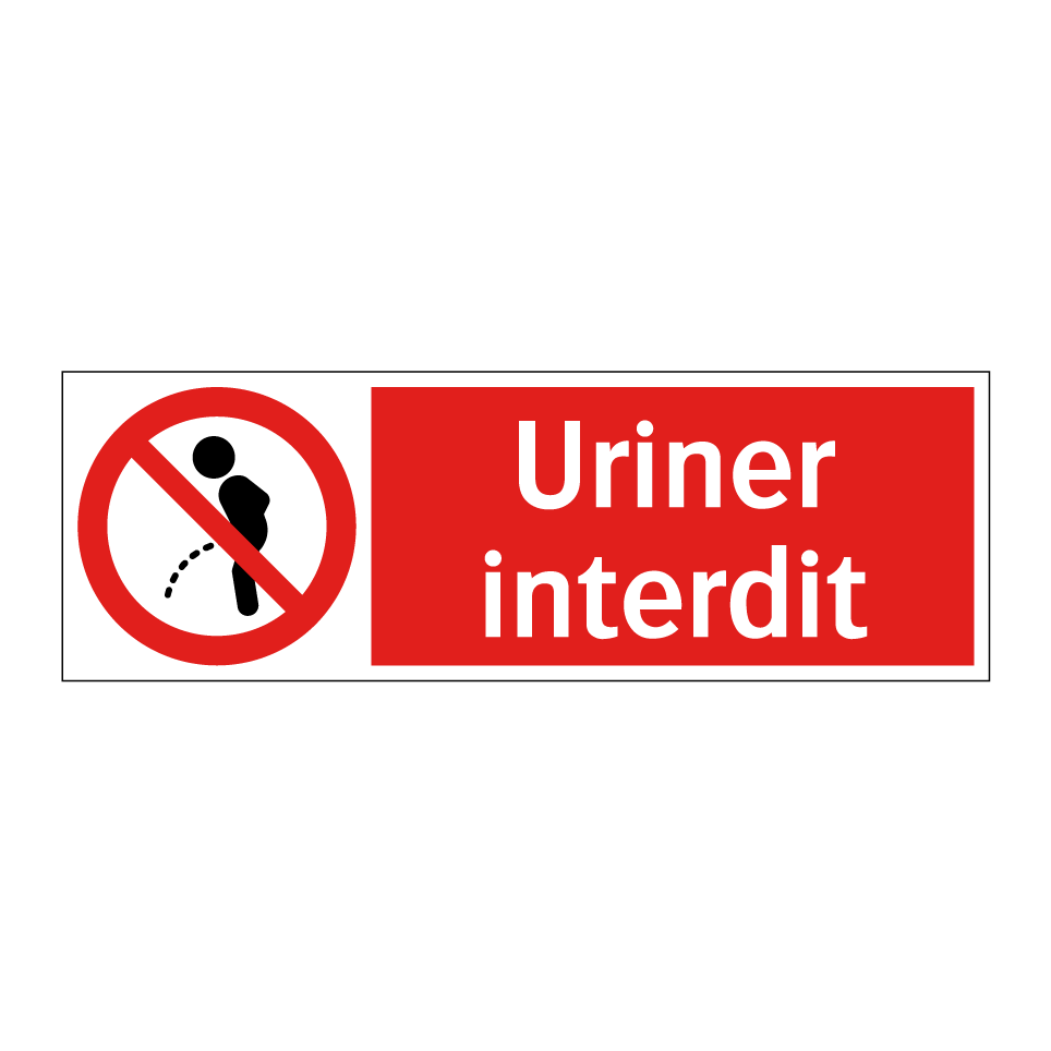 Uriner interdit