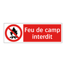 Feu de camp interdit
