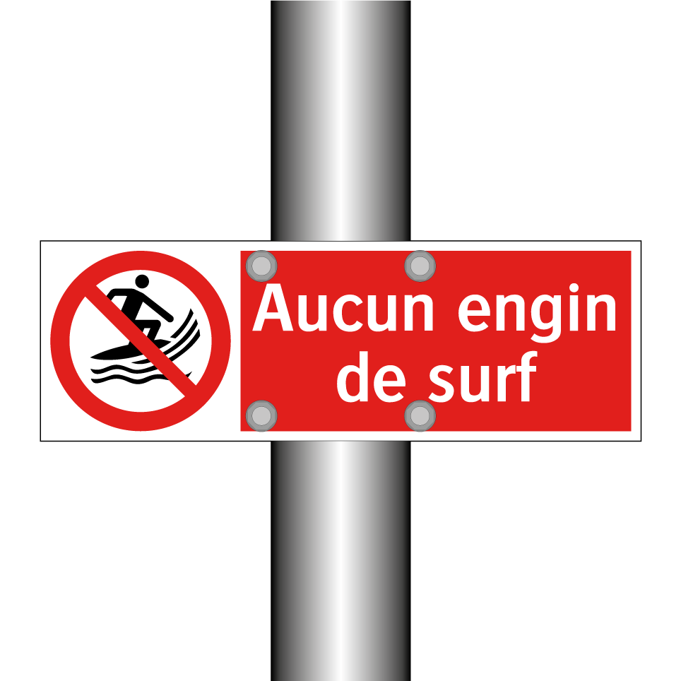 Aucun engin de surf