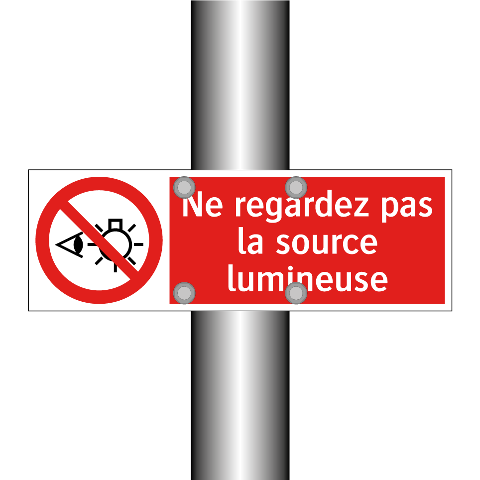 Ne regardez pas la source lumineuse