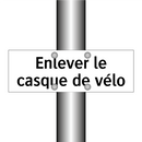 Enlever le casque de vélo