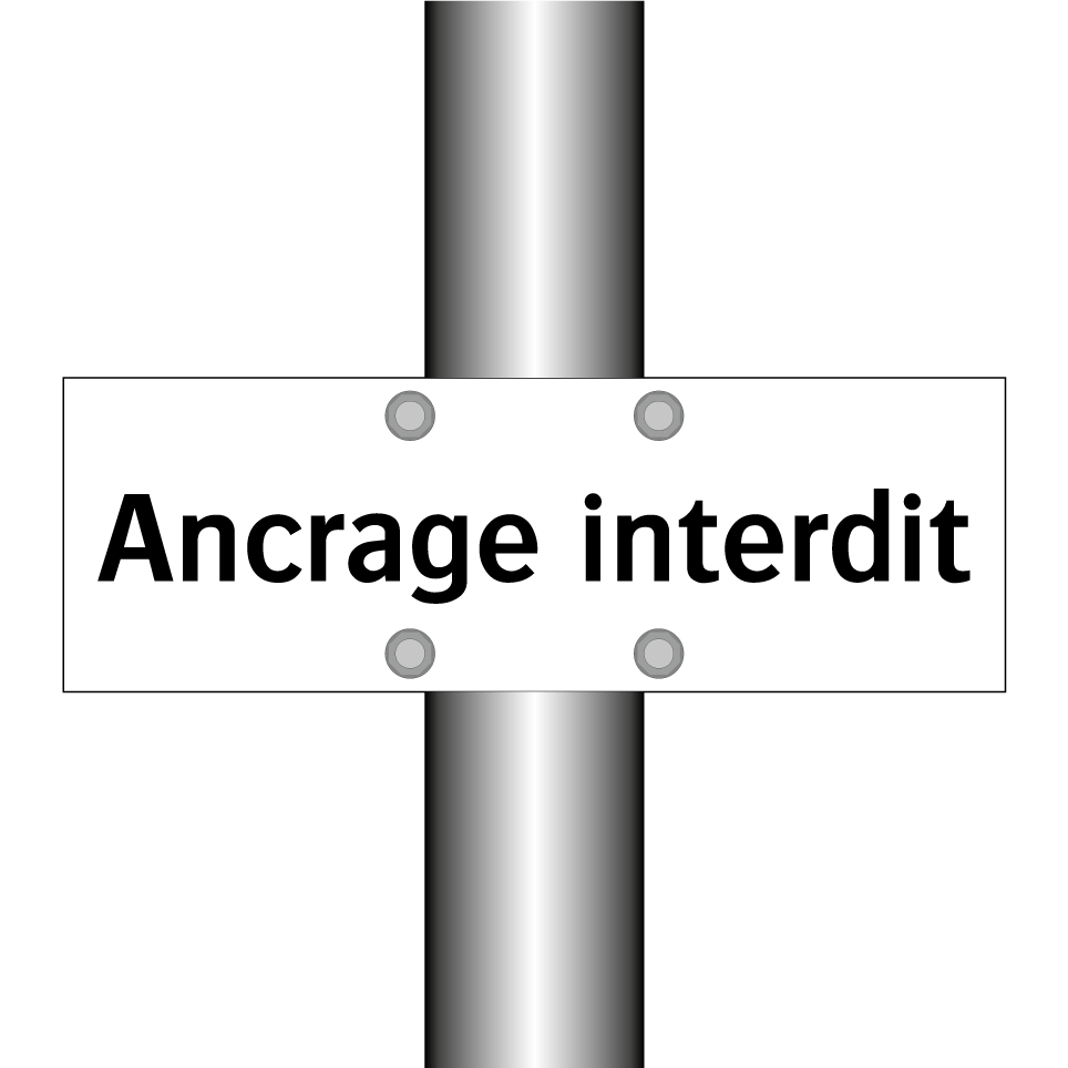 Ancrage interdit