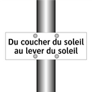 Du coucher du soleil au lever du soleil