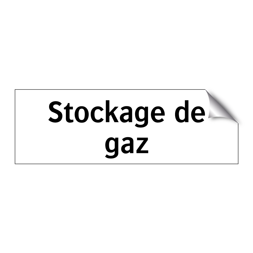 Stockage de gaz