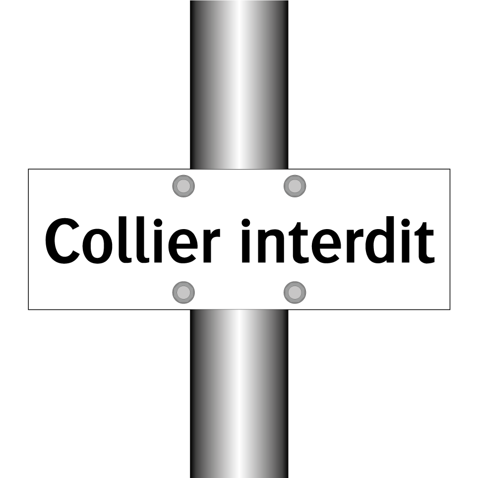 Collier interdit