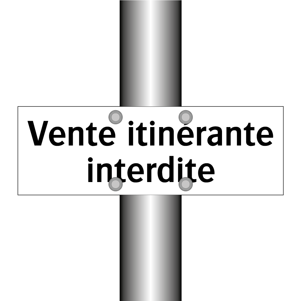 Vente itinérante interdite