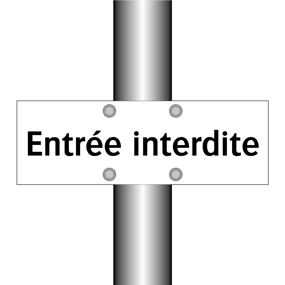 Entrée interdite