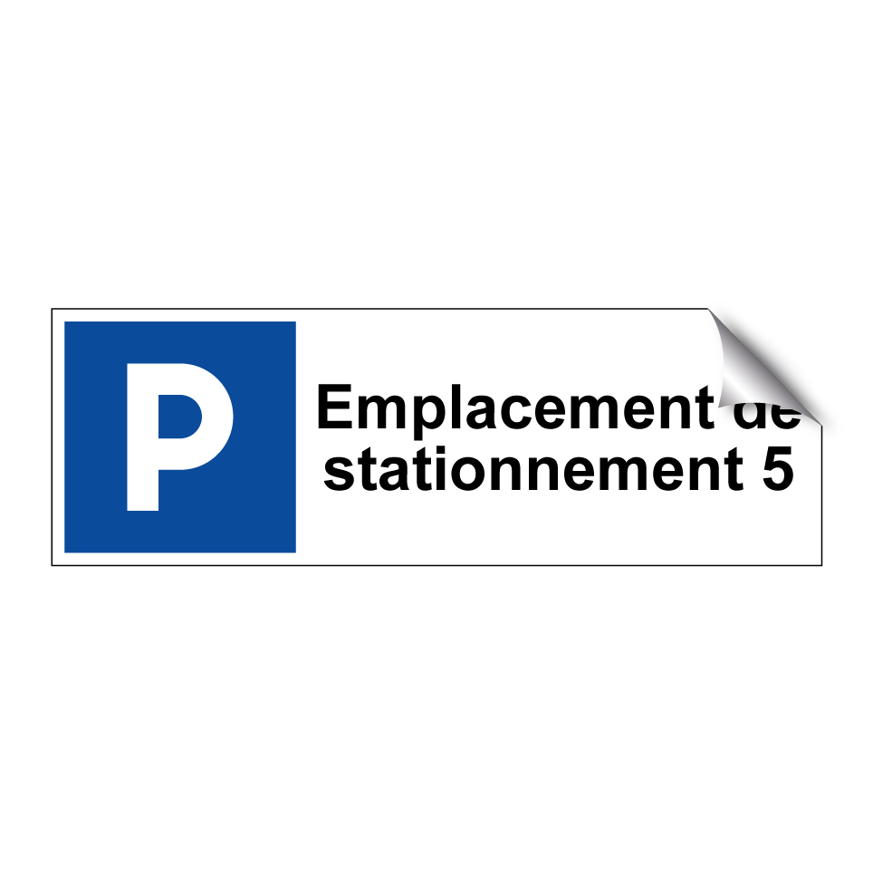 Emplacement de stationnement 5