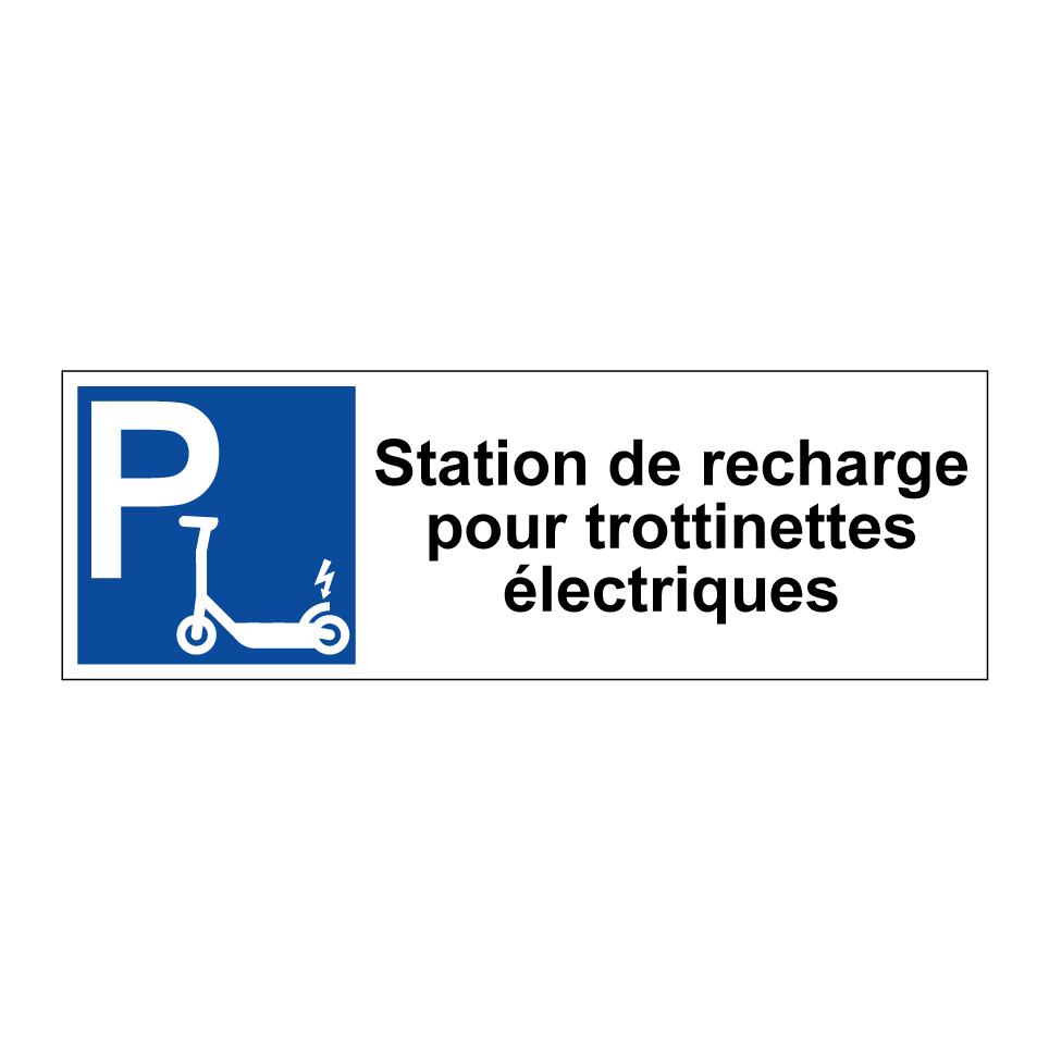 Station de recharge pour trottinettes électriques