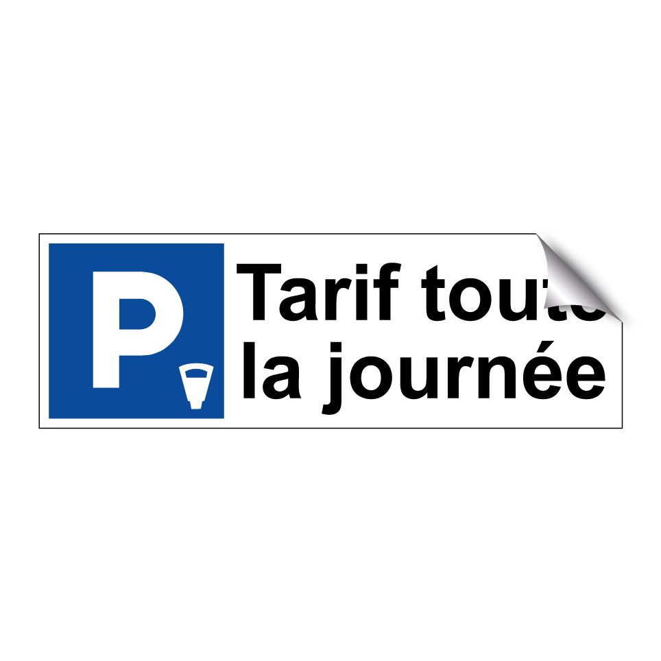 Tarif toute la journée