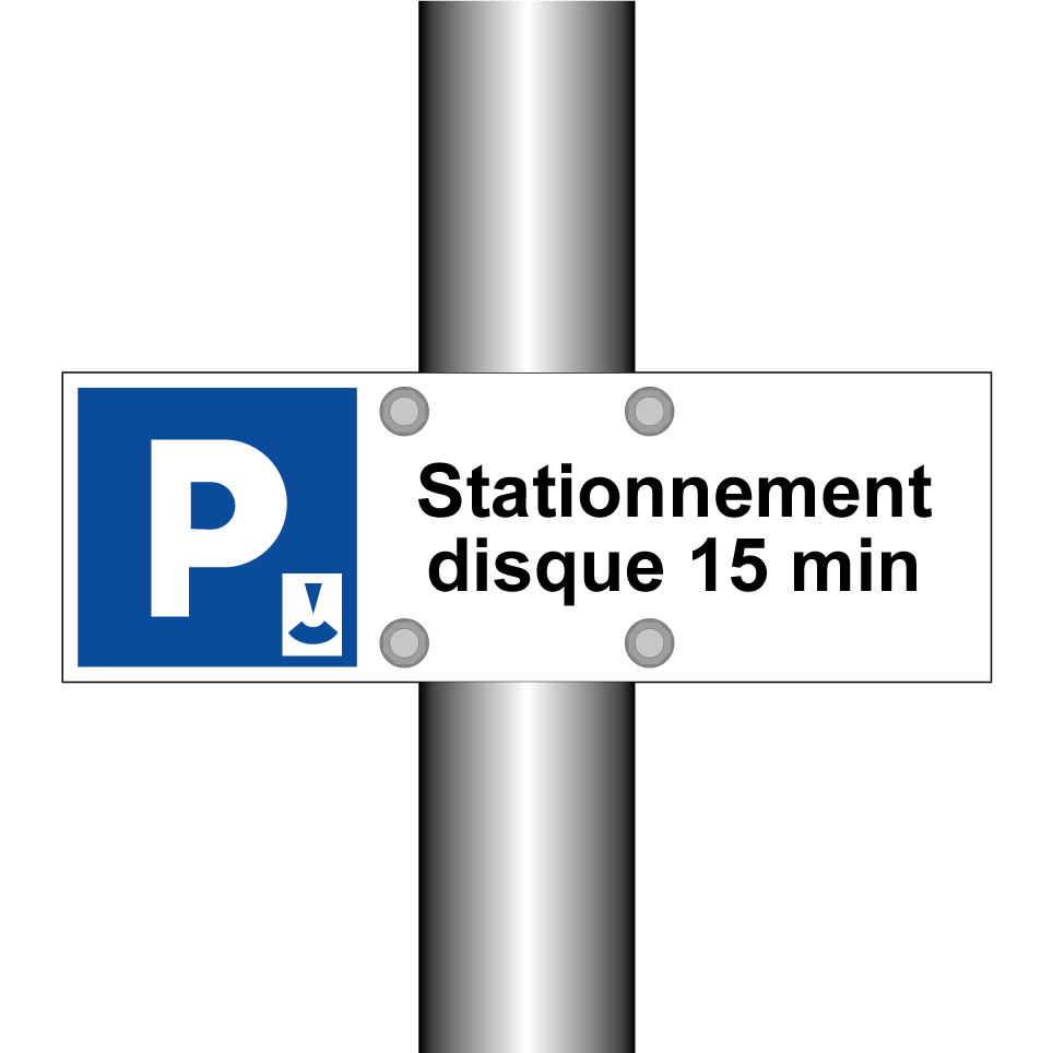 Stationnement disque 15 min
