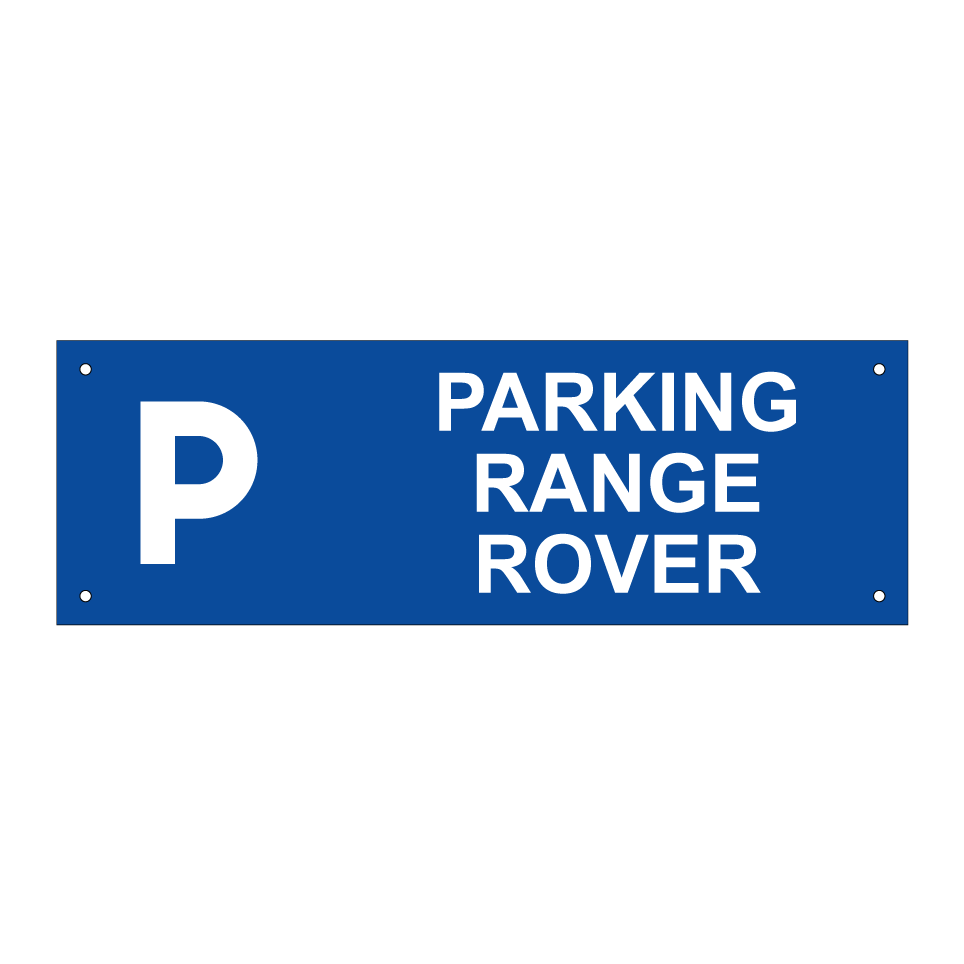Parking Range Rover
