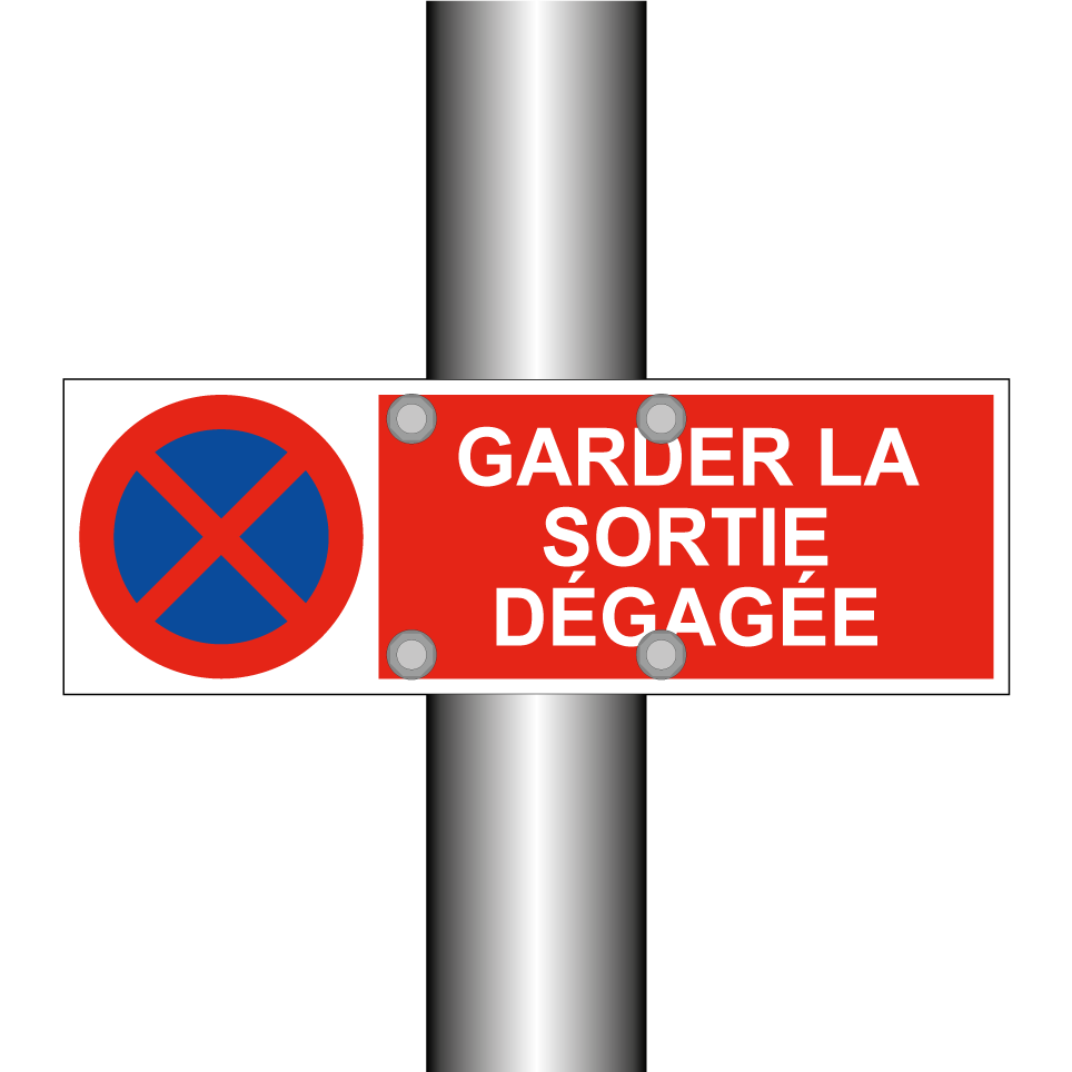 Garder la sortie dégagée