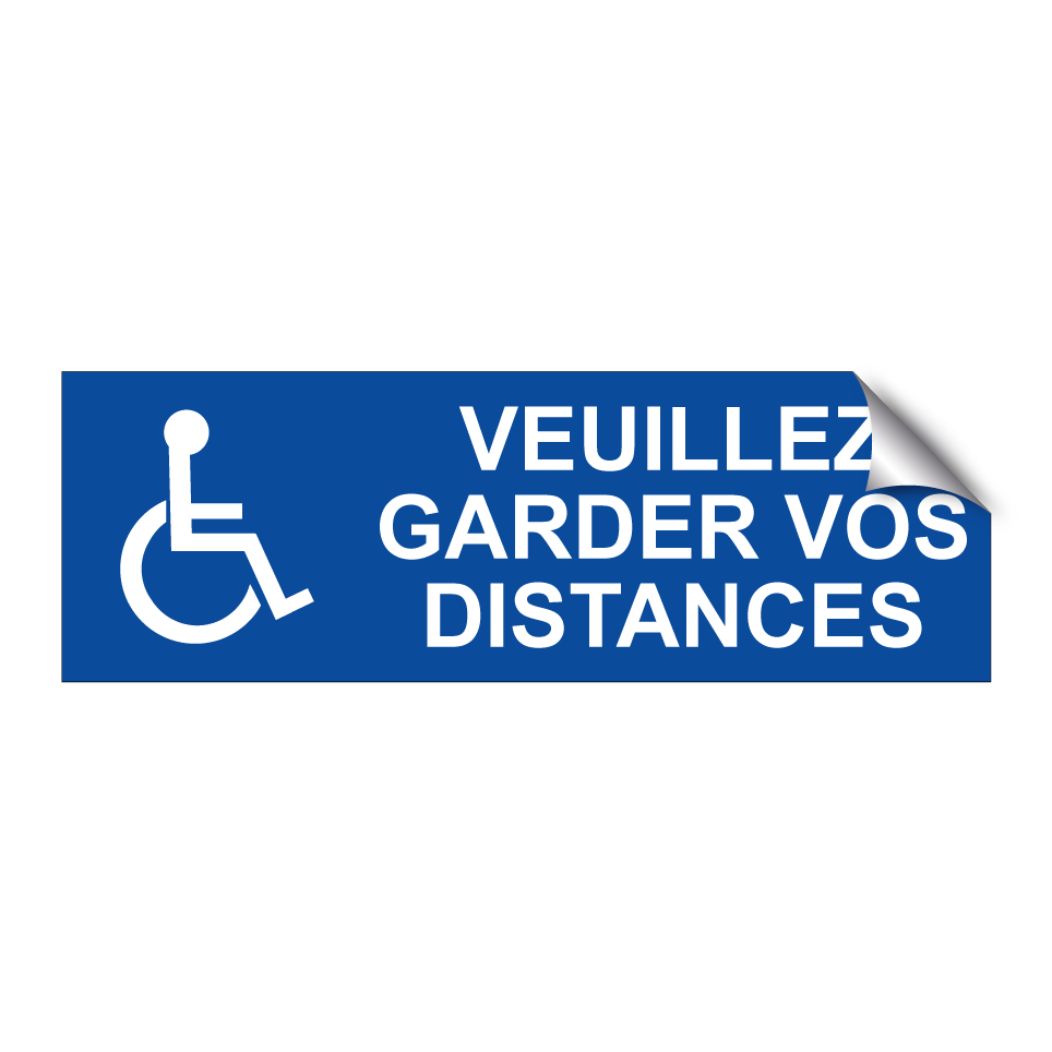 Veuillez garder vos distances