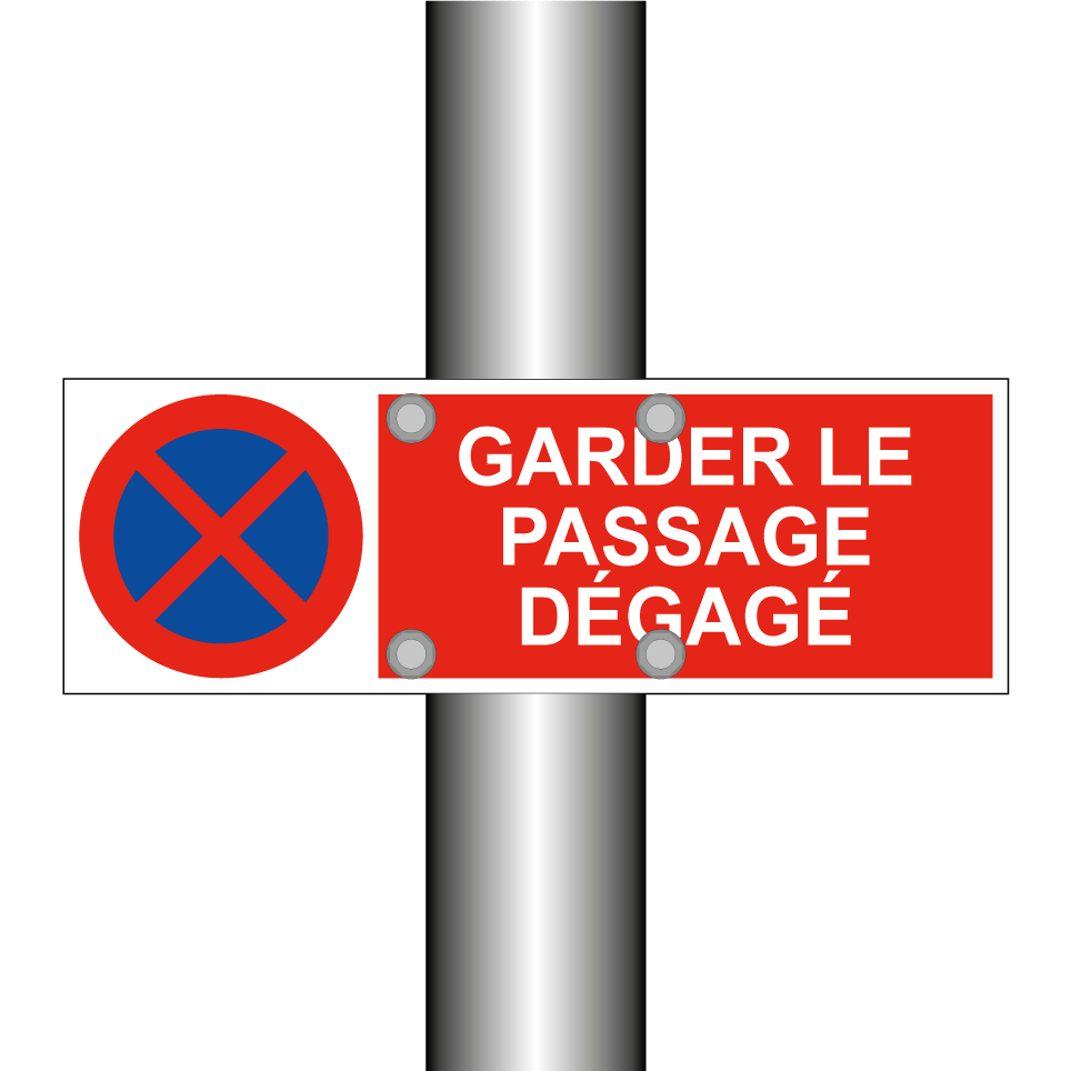 Garder le passage dégagé