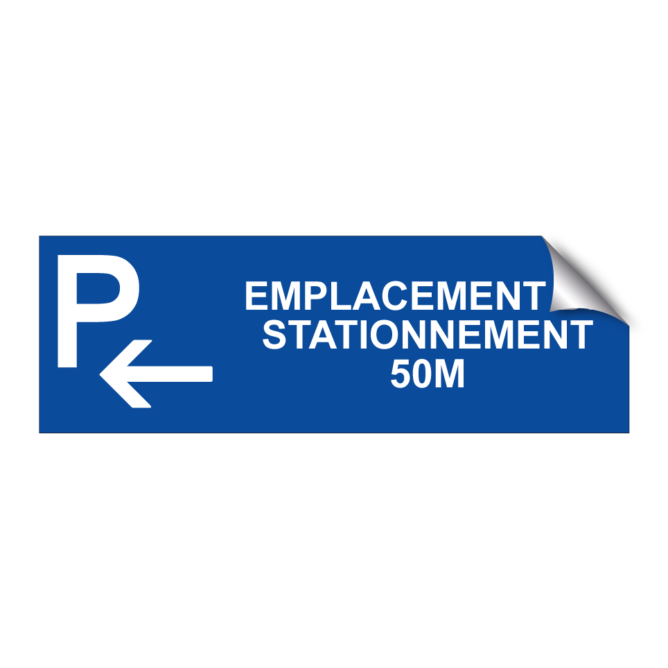 Emplacement de stationnement 50m