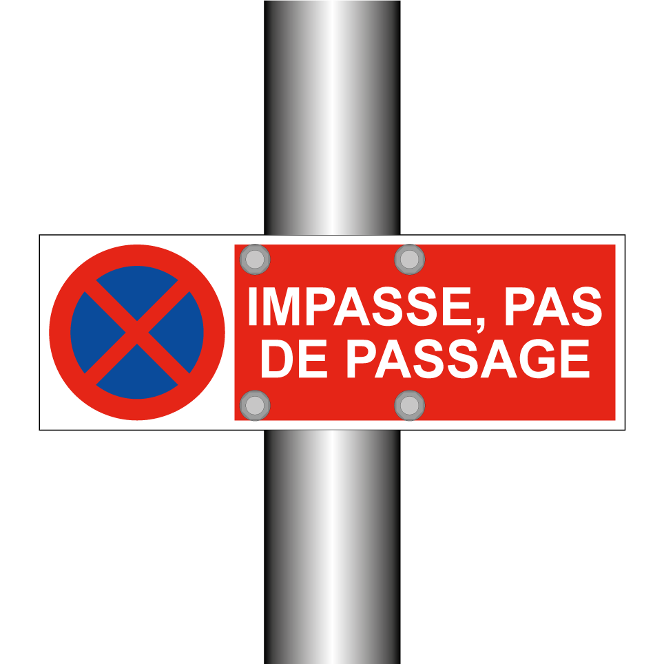 Impasse, pas de passage