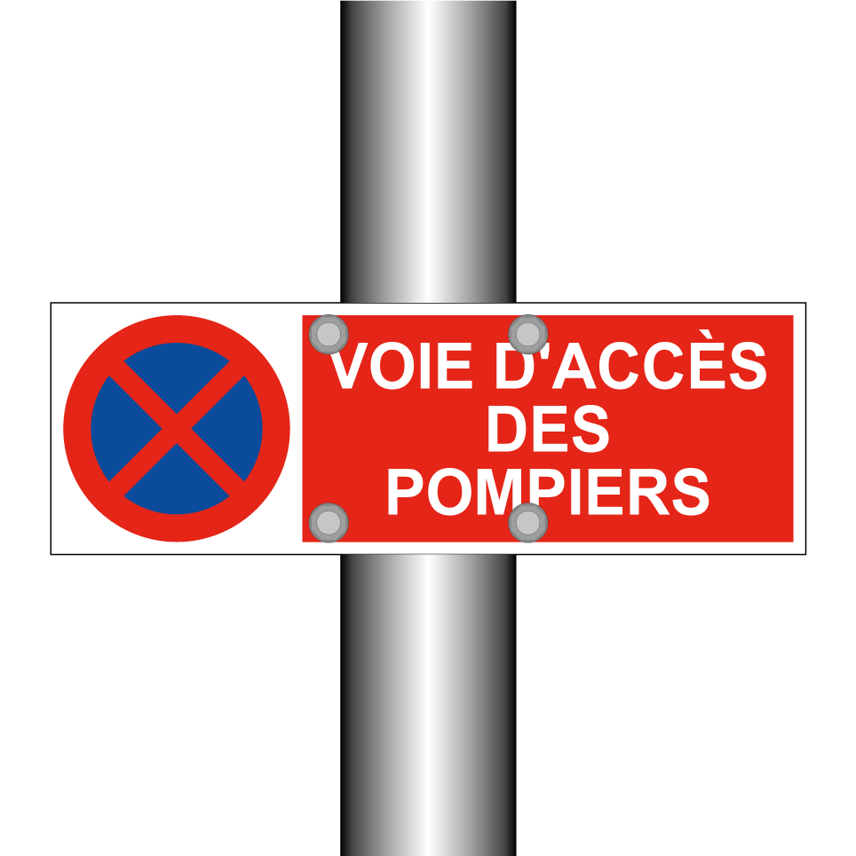 Voie d'accès des pompiers