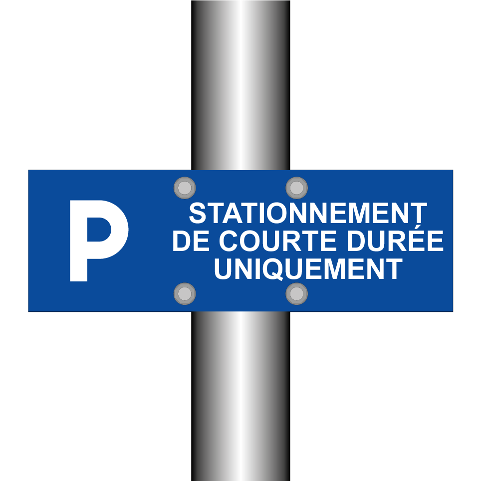 Stationnement de courte durée uniquement