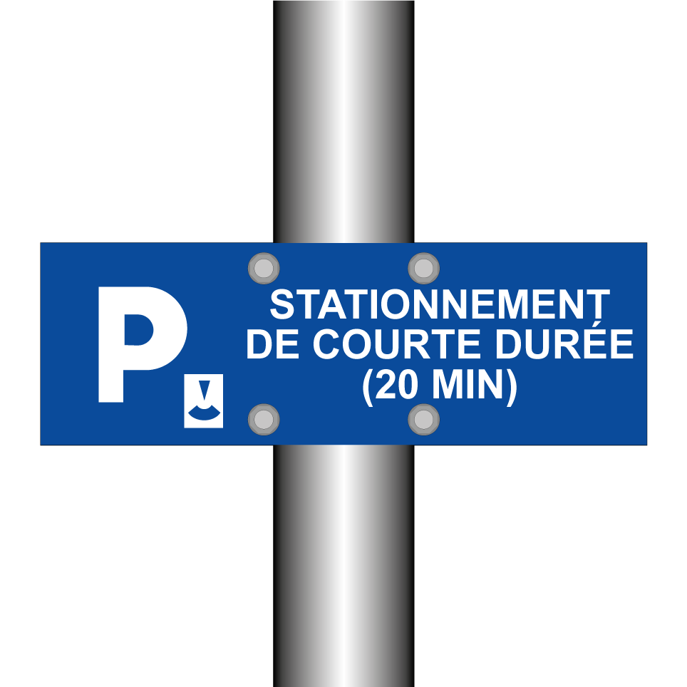 Stationnement de courte durée (20 min)