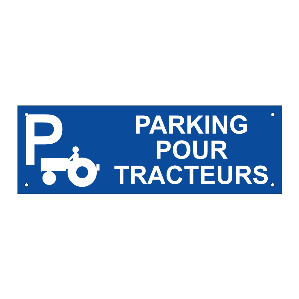 Parking pour tracteurs