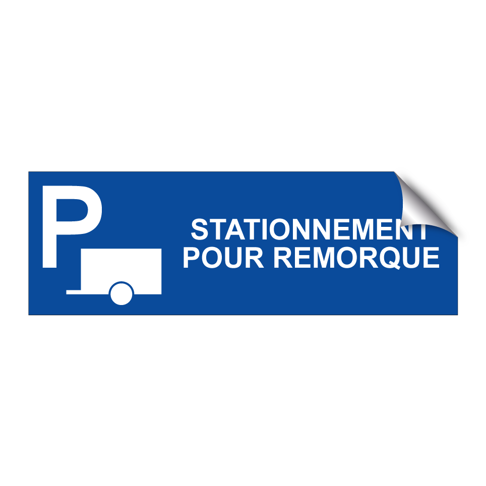 Stationnement pour remorque