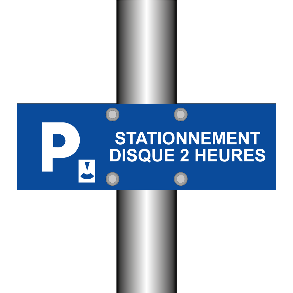 Stationnement disque 2 heures