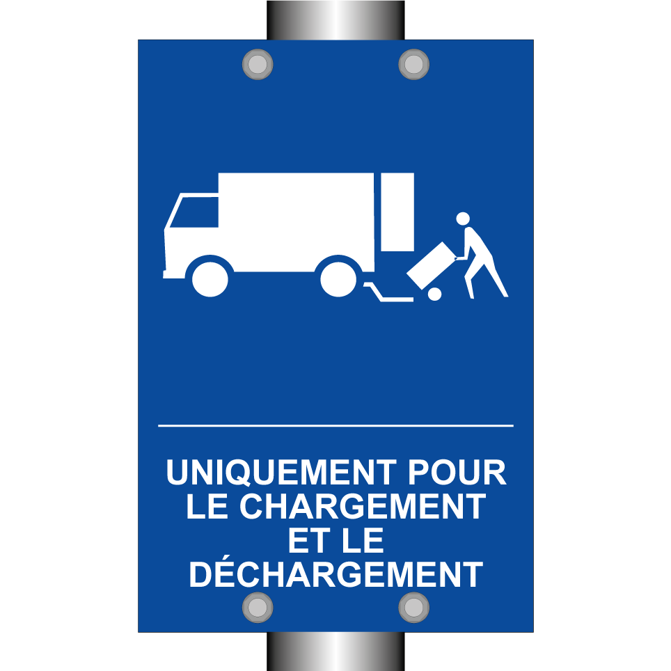 Uniquement pour le chargement et le déchargement