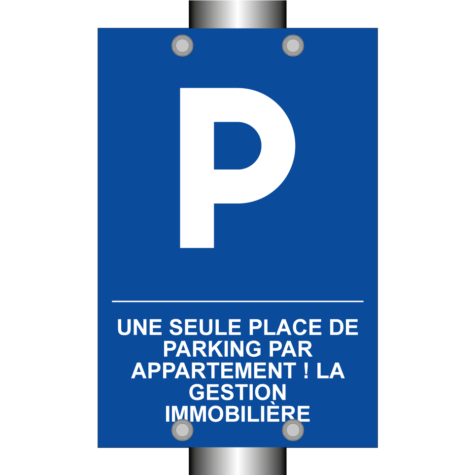 Une seule place de parking par appartement ! La gestion immobilière