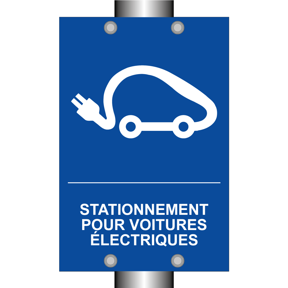 Stationnement pour voitures électriques