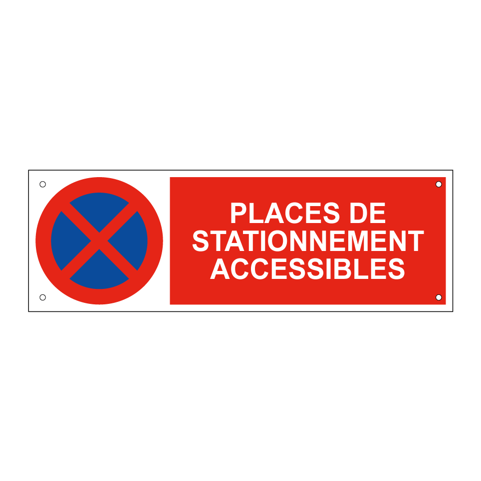 Places de stationnement accessibles