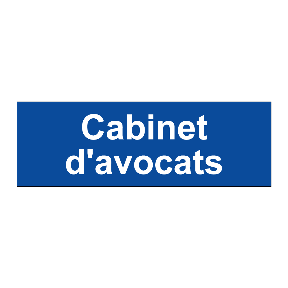 Cabinet d'avocats