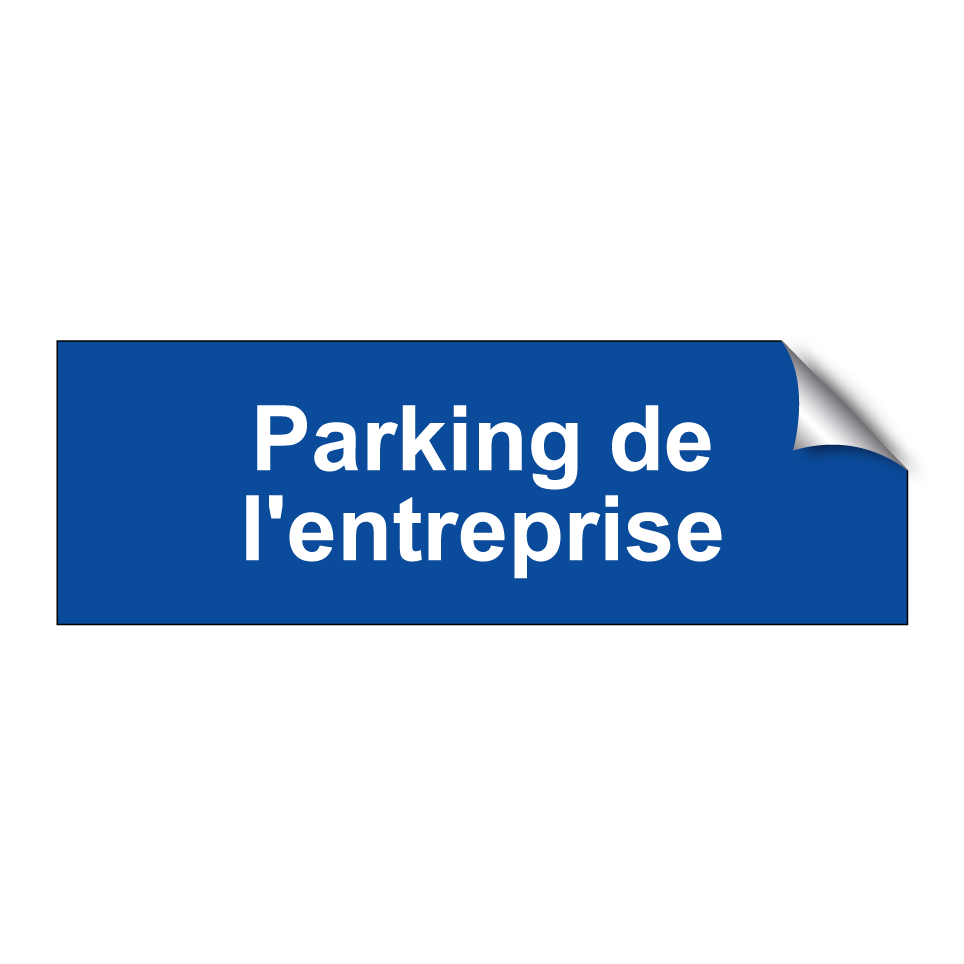 Parking de l'entreprise