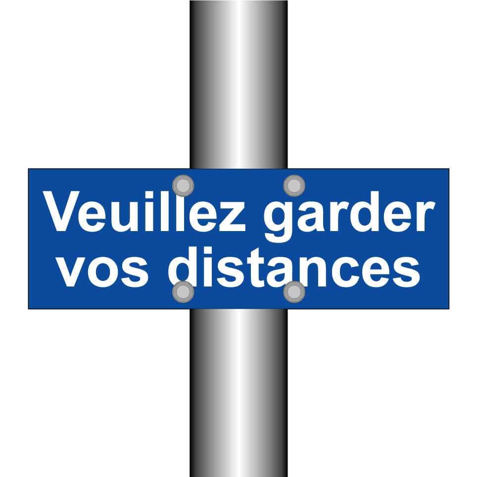 Veuillez garder vos distances