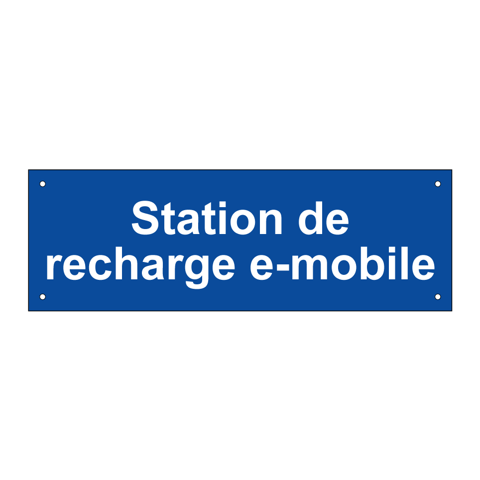 Station de recharge e-mobile