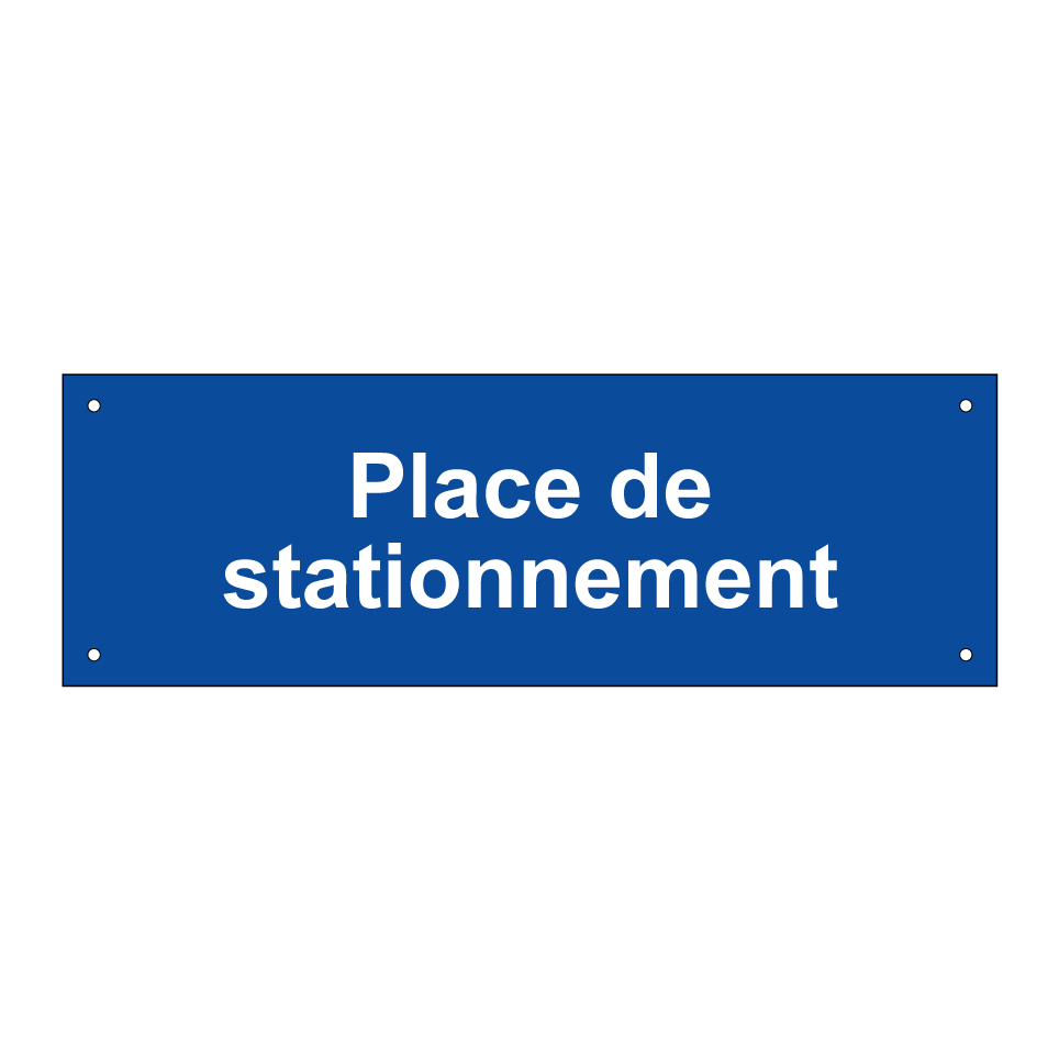 Place de stationnement
