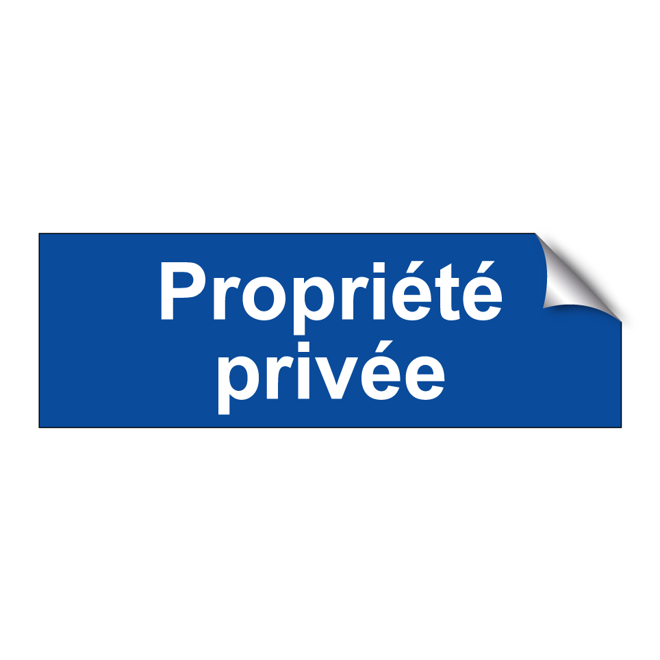 Propriété privée
