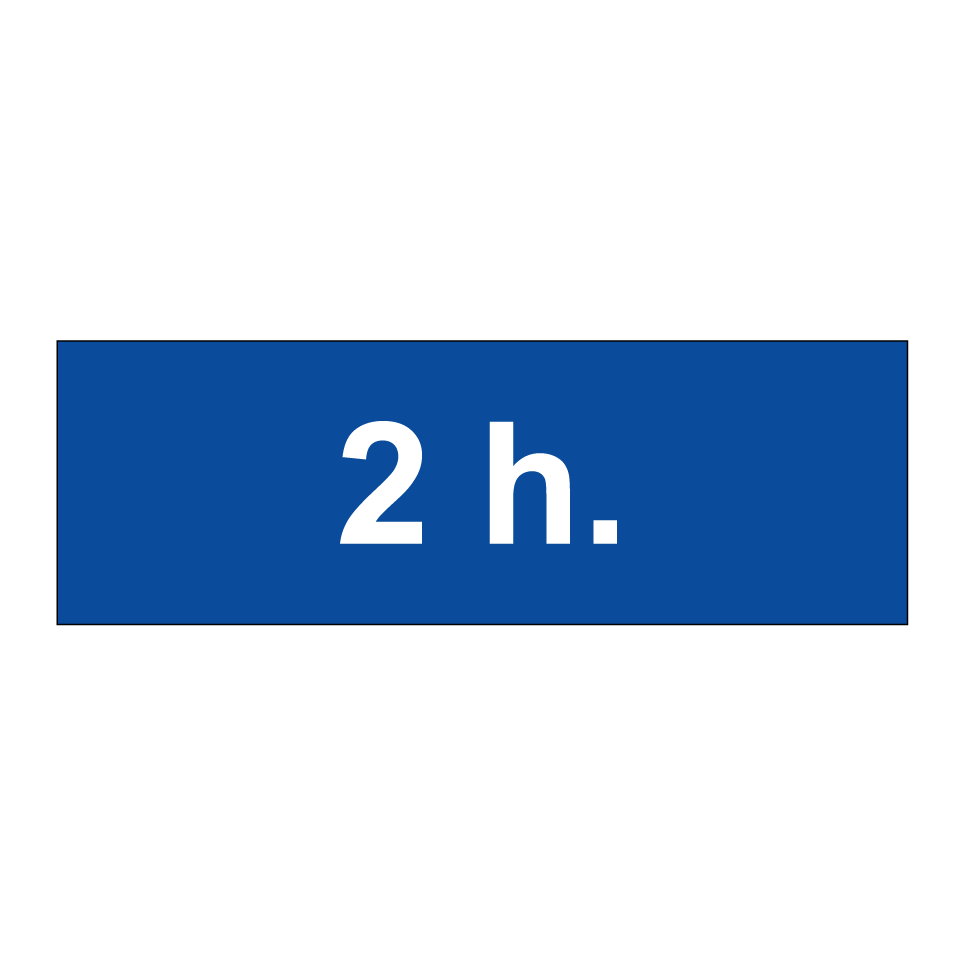 2 h.