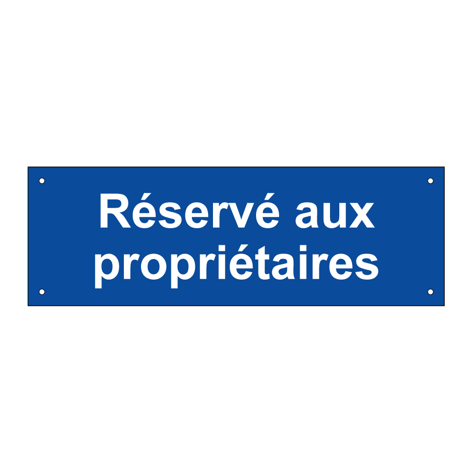 Réservé aux propriétaires