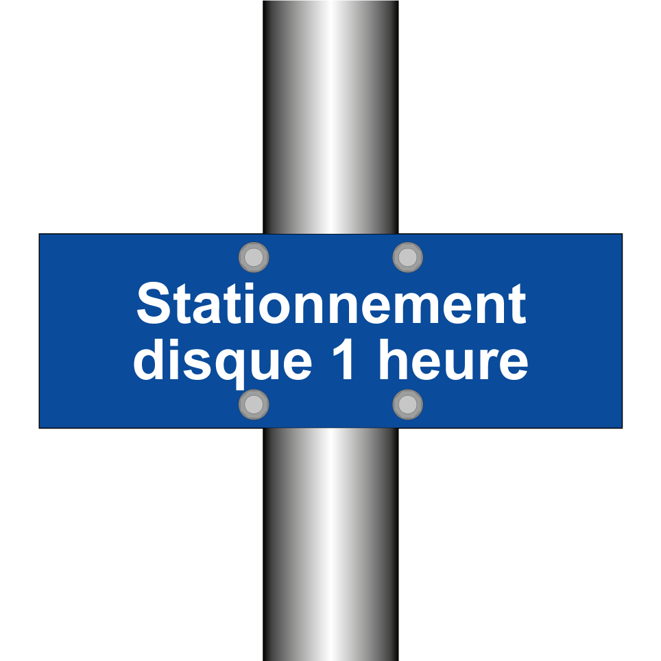 Stationnement disque 1 heure