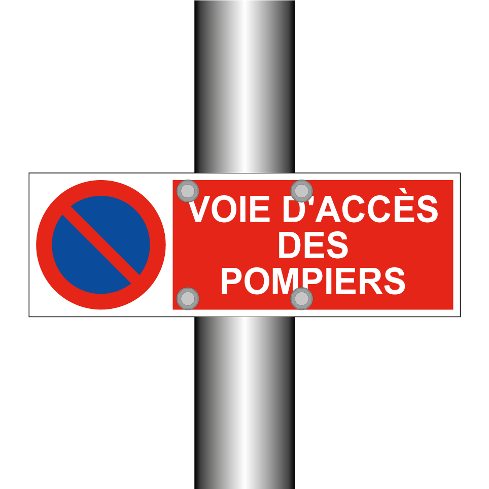 Voie d'accès des pompiers