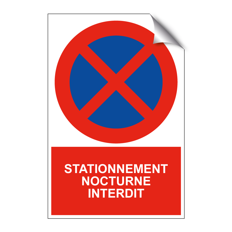 Stationnement nocturne interdit