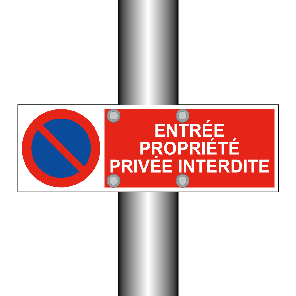 Entrée propriété privée interdite