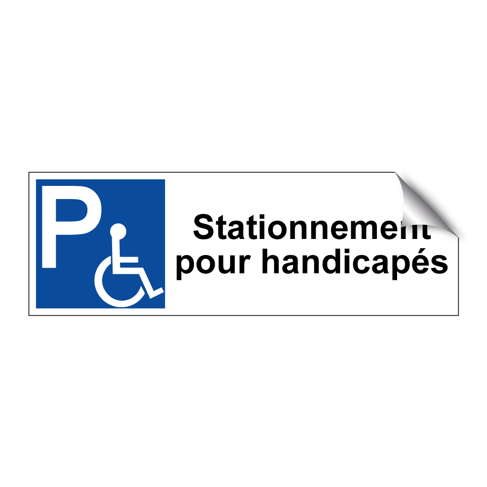 Stationnement pour handicapés