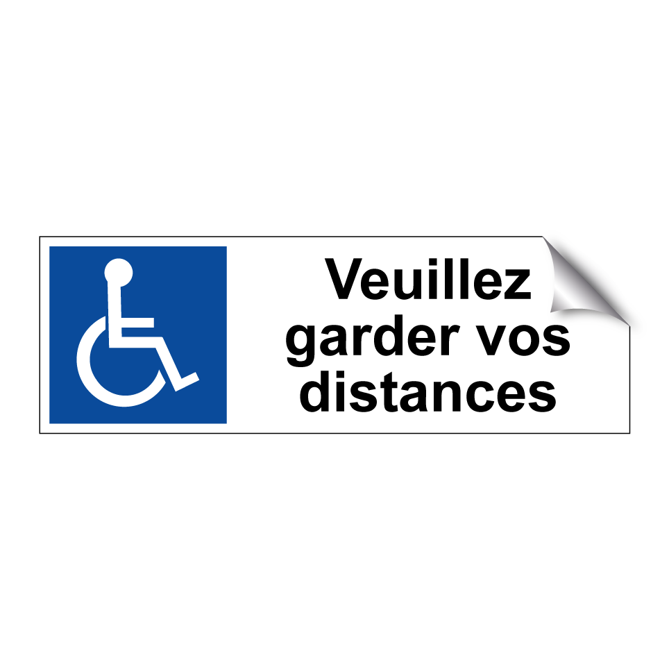 Veuillez garder vos distances